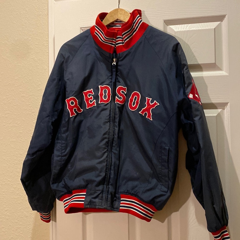 Red Sox jacket same one Drew Barrymore wore on Fever Pitch